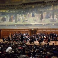 Konzert im Großen Amphitheater der Pariser Universität Sorbonne