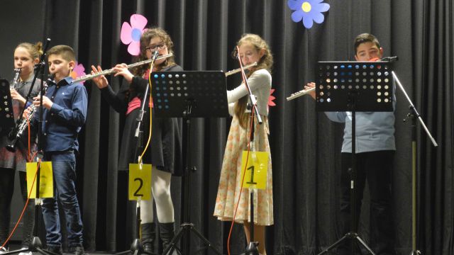 Flöten der Big Band