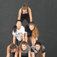 A011 Akrobatikvorführung der 7b