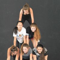 A011 Akrobatikvorführung der 7b