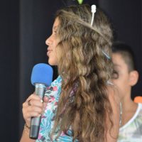 Die Französischklasse 6d begrüßt die Fünftklässler - Höchst Französisch