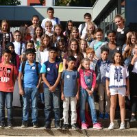 Die 5b mit Frau Galuba