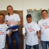 Engagement der Mitarbeiter von American Express an der Helene-Lange-Schule