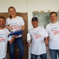 Engagement der Mitarbeiter von American Express an der Helene-Lange-Schule