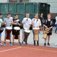 Trommelworkshop 6d; Foto: N. Schäfer