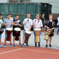 Trommelworkshop 6d; Foto: N. Schäfer