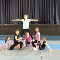 Sport Akrobatikvorführung